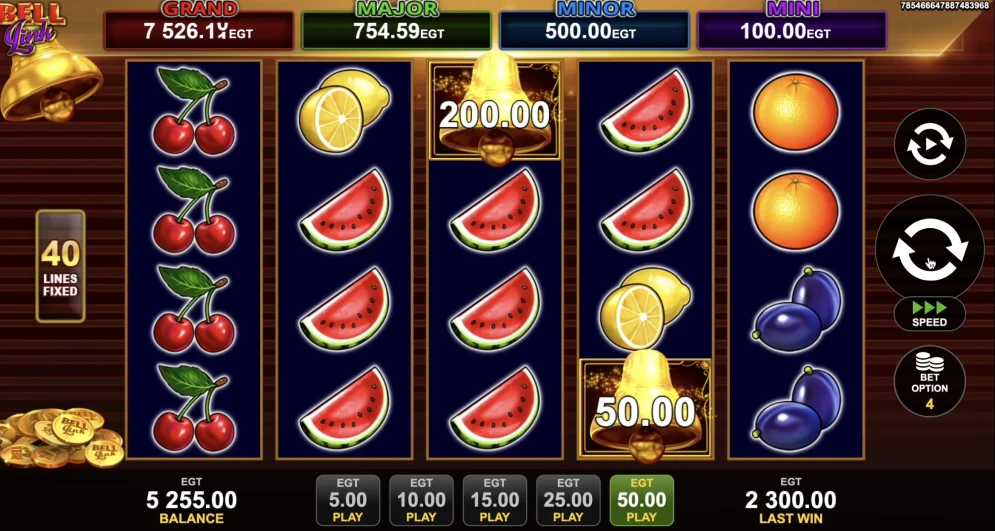 40 Super Hot Bell Link Slot